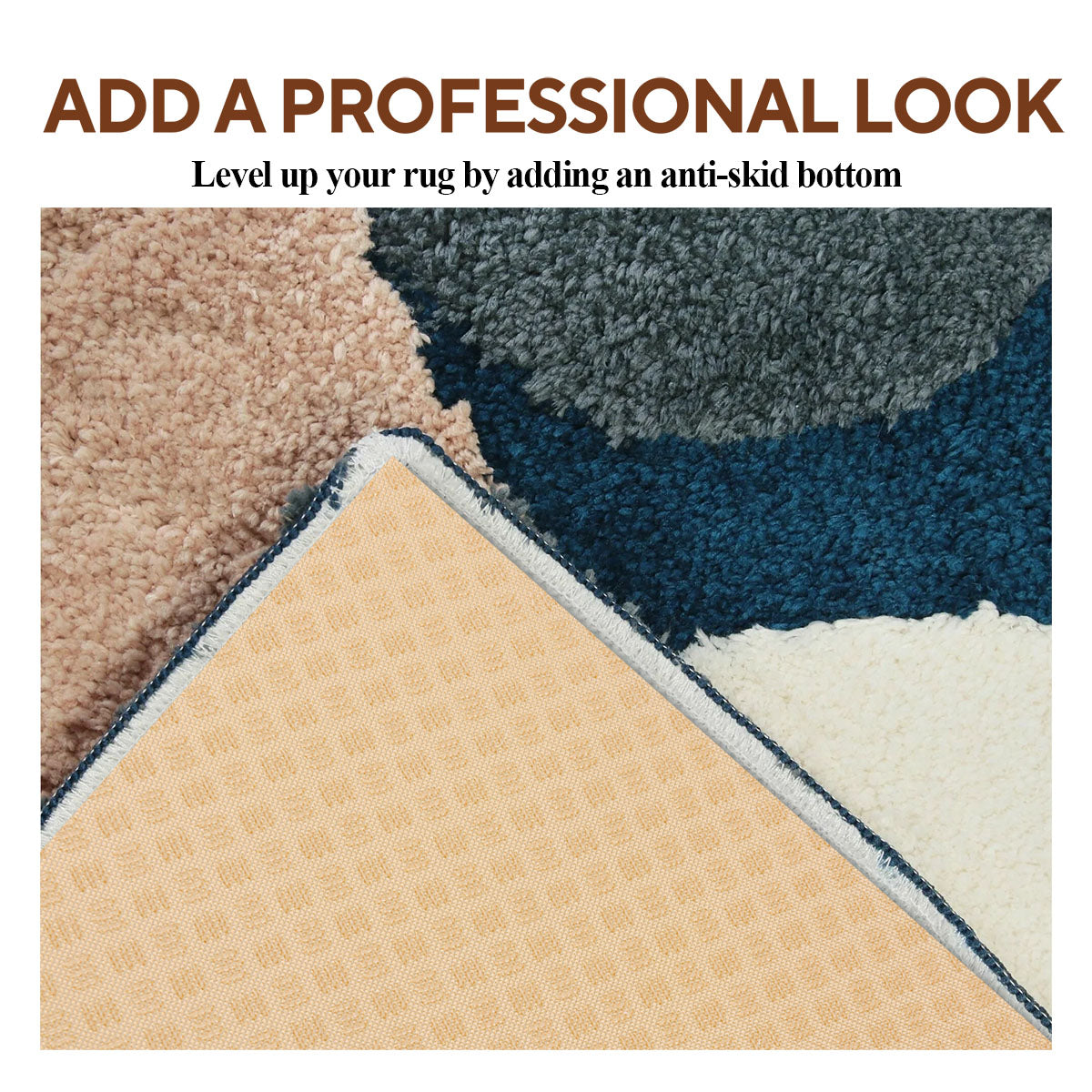Bojuzhi Non Skid Fabric, Grip Fabric, Final Tufting Backing Cloth, Suitable for Handmade Rugs