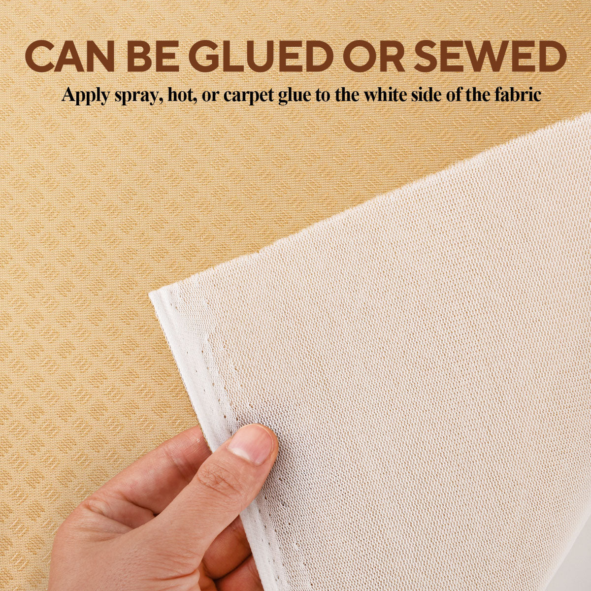 Bojuzhi Non Skid Fabric, Grip Fabric, Final Tufting Backing Cloth, Suitable for Handmade Rugs