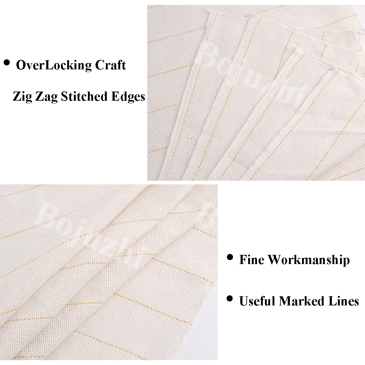 Bojuzhi Primary Tufting Cloth with Marked Lines