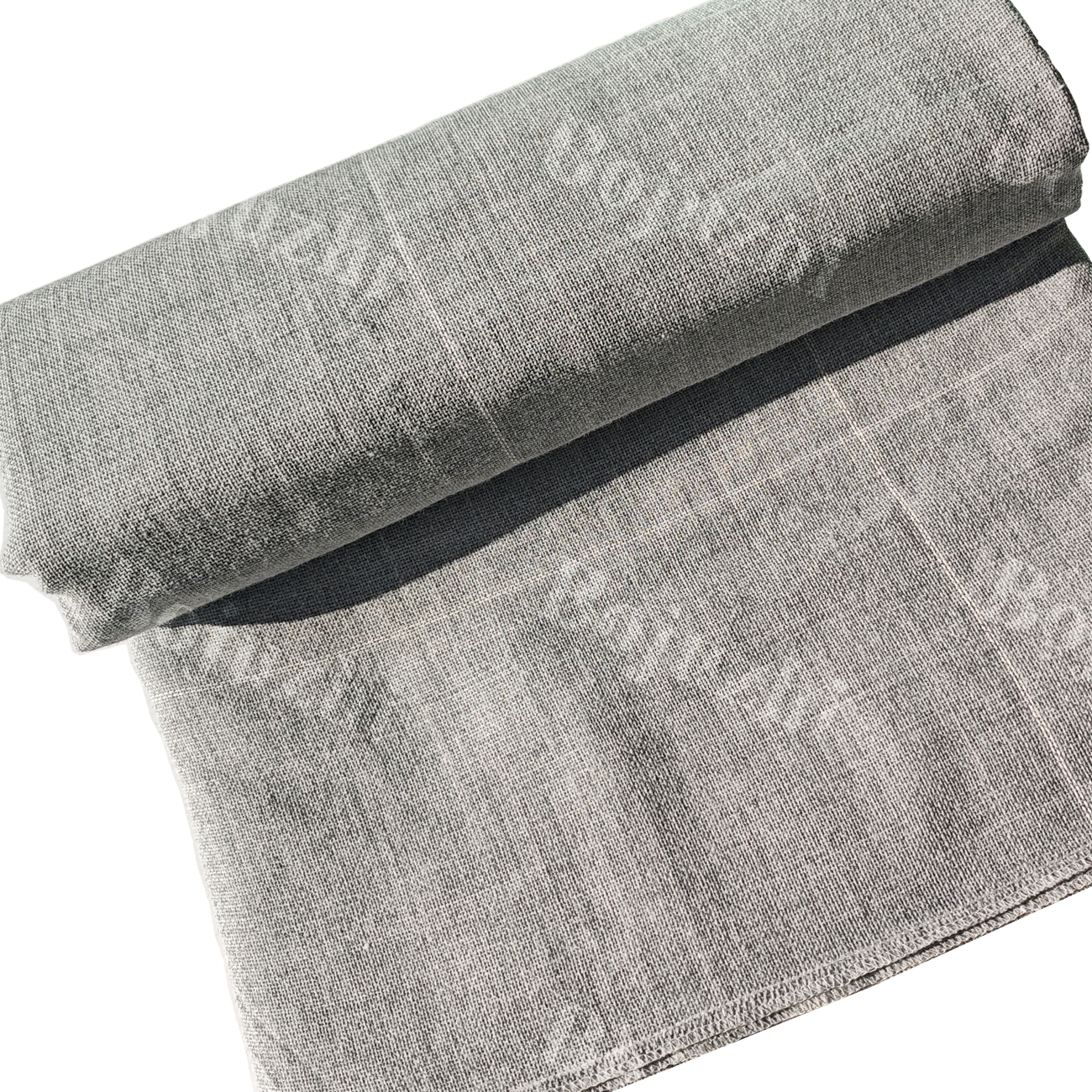 Bojuzhi Grey 100% Polyester Tufting Cloth with White Grid, Suitable for Carpet Making