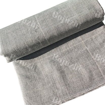 Bojuzhi Grey 100% Polyester Tufting Cloth with White Grid, Suitable for Carpet Making