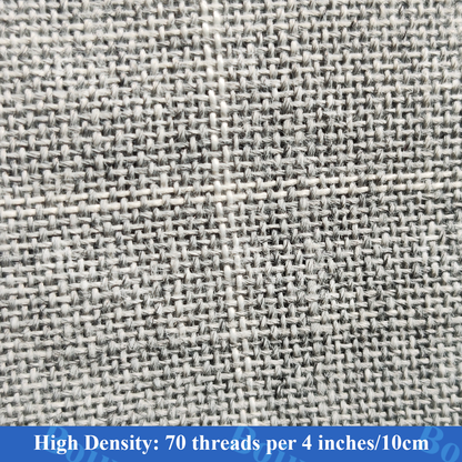 Bojuzhi Grey 100% Polyester Tufting Cloth with White Grid, Suitable for Carpet Making